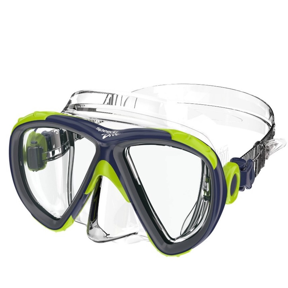 Speedo Blue and Green Dive Mask